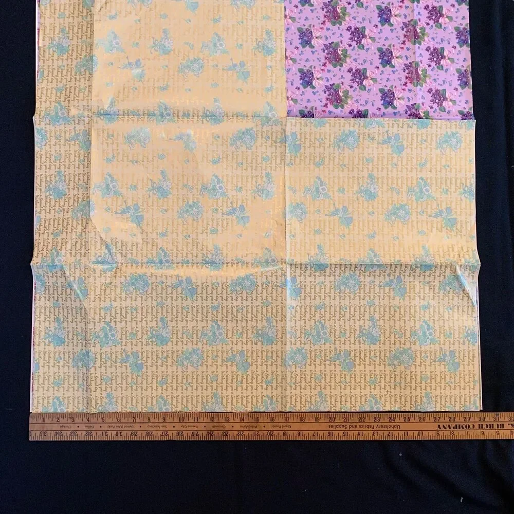 Vtg Gift Wrap Wrapping Paper Lot All Occasion Ephemera Scrapbooking Junk Journal